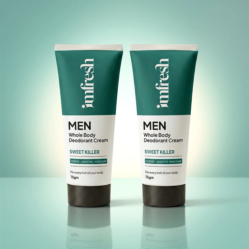 imfresh Men (Sweet Killer) Deodorant Cream | Pack of 2